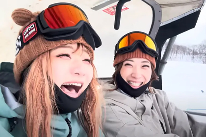 スノボ女子あすかだよが行く！