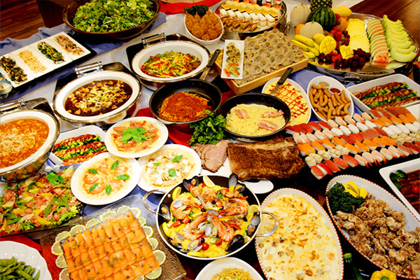 ホテルグリーンプラザ上越のバイキングの画像