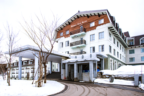 白馬アルプスホテルの外観の画像