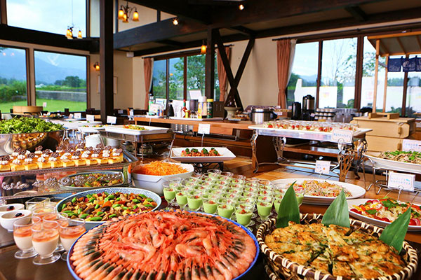 ホテル白馬のバイキングの画像