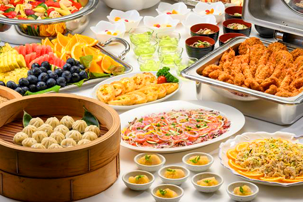 ホテルタガワ 東館のバイキングの画像