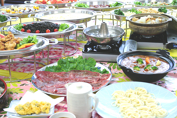 北志賀グランドホテルWESTのバイキングの画像