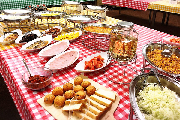 北志賀グランドホテル本館のバイキングの画像