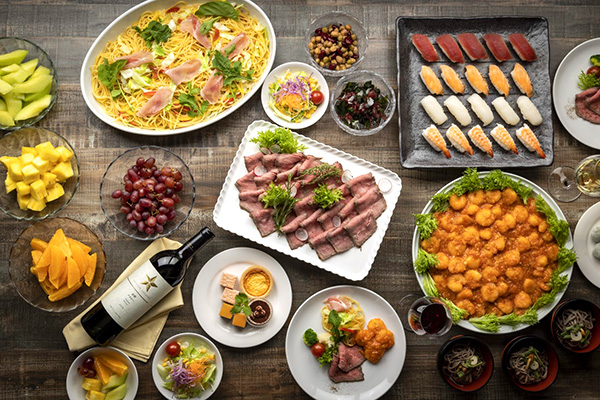 斑尾高原ホテルのバイキングの画像