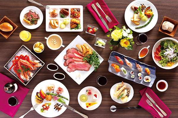 NASPAニューオータニのバイキングの画像