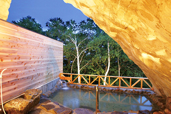 ホテルシルクイン斑尾の風呂の画像