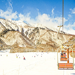 爺ガ岳スキー場 ゲレンデ風景2