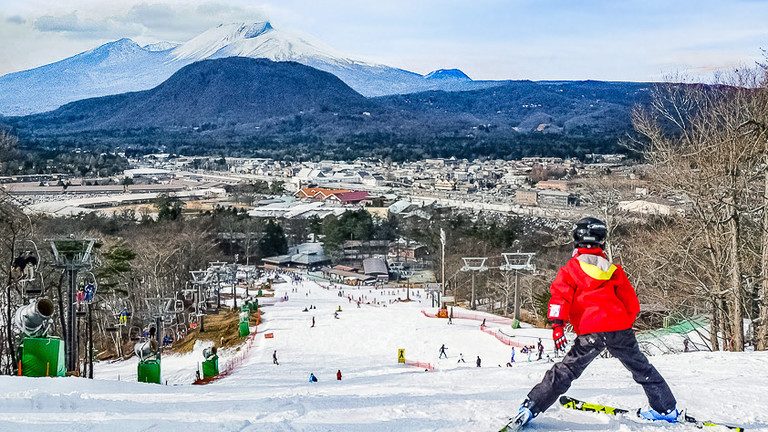 【関東発】 初すべり 軽井沢プリンスホテルスキー場