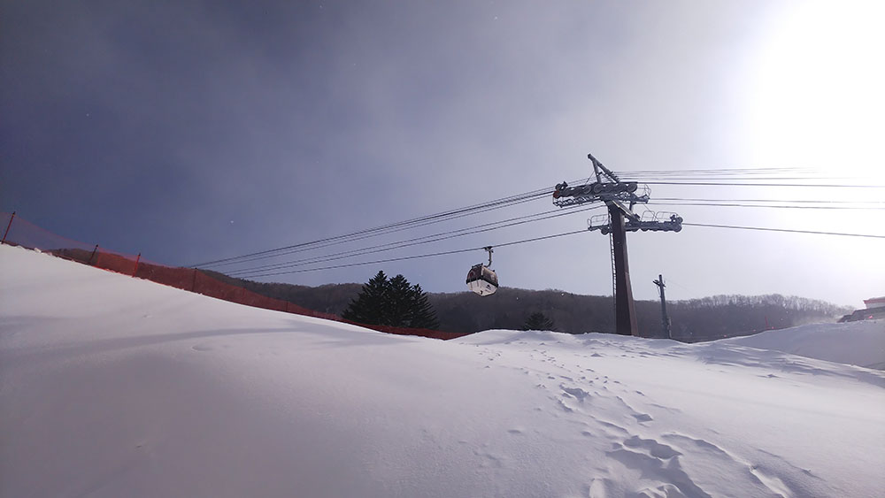 雪質は最高!ゲレンデも広くて滑りやすい
