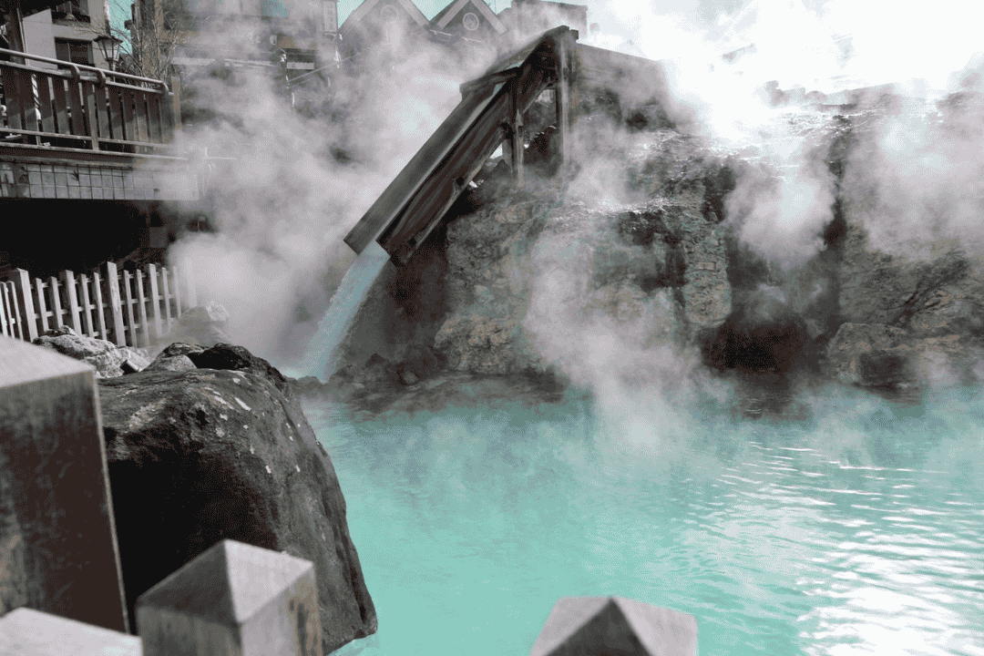 草津温泉街・湯畑